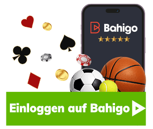Bahigo Login auf dem Smartphone mit Spielen und Sport